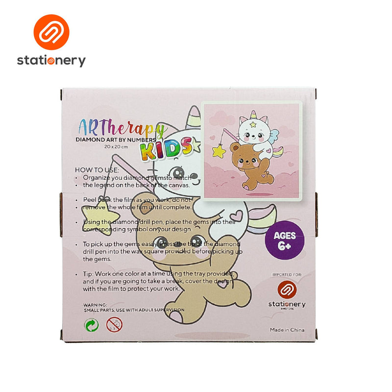 ARTherapy Diamond Art by Numbers KIDS - 20x20cm-zoom-