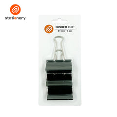 SSP-10100910:10100910a_STATIONERY_BLACK_BINDER_CLIP_51MM_3S.jpg