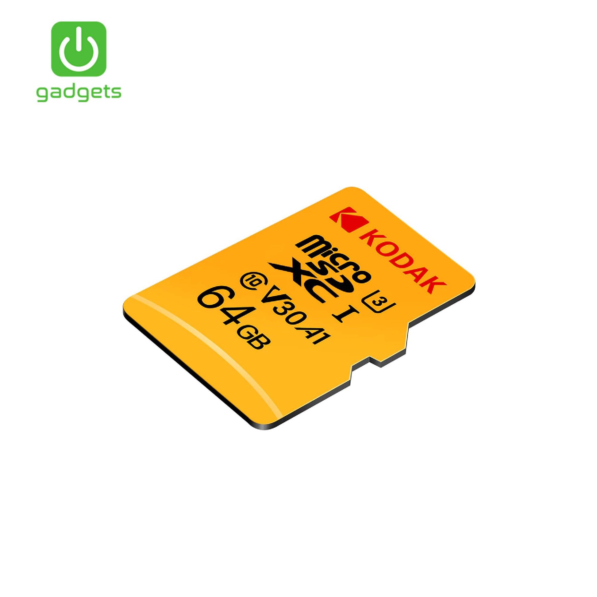 SSP-10101018:10101018h_KODAK_MSD_64GB_UHS-I_U3V30A1_CARD_W_ADAPTER.jpg