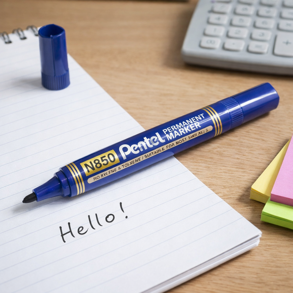 SSP-10101022:10101022_PENTEL_PERMANENT_MARKER_BULLET_BLUE_N850.png