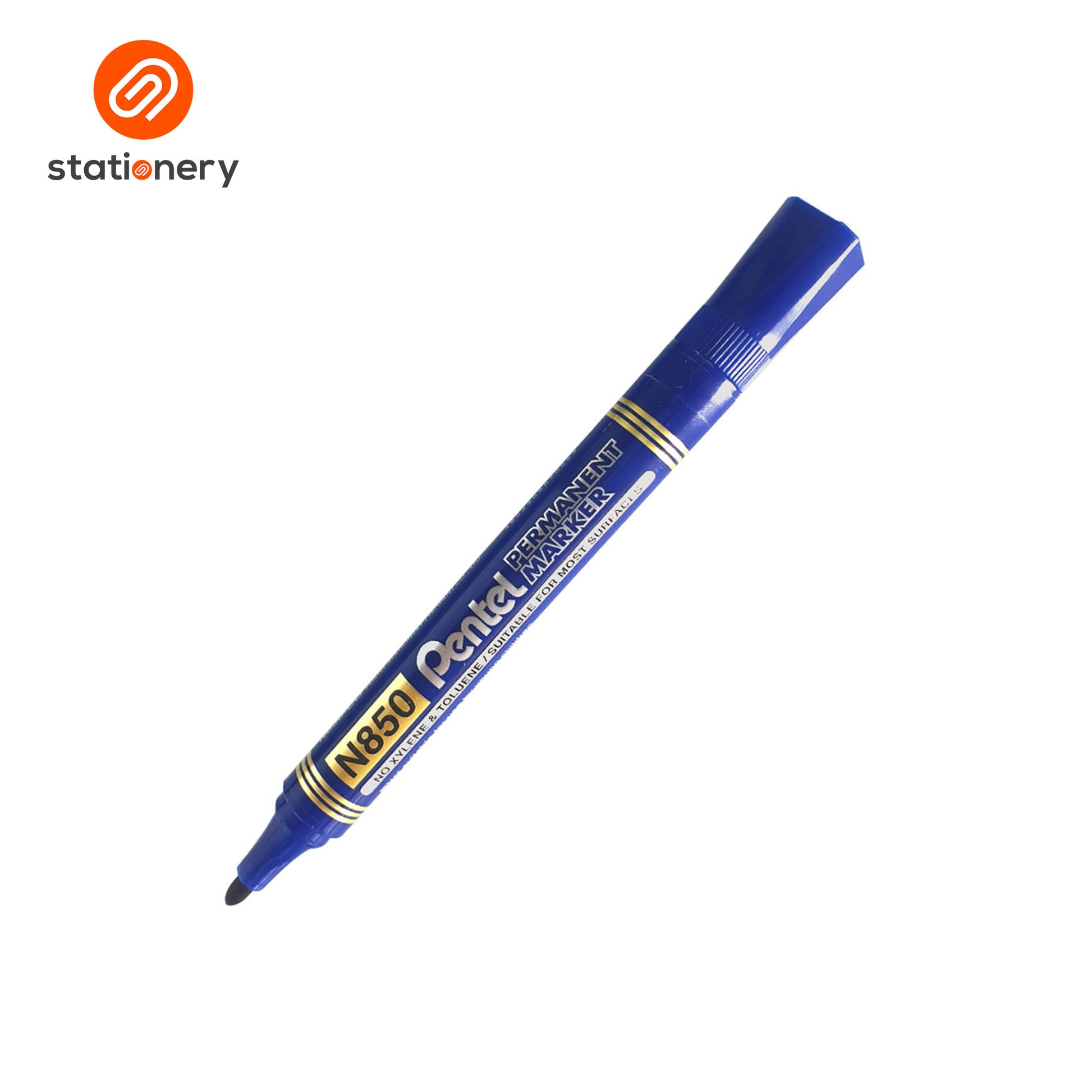Pentel N850 Permanent Marker - Bullet Tip-4