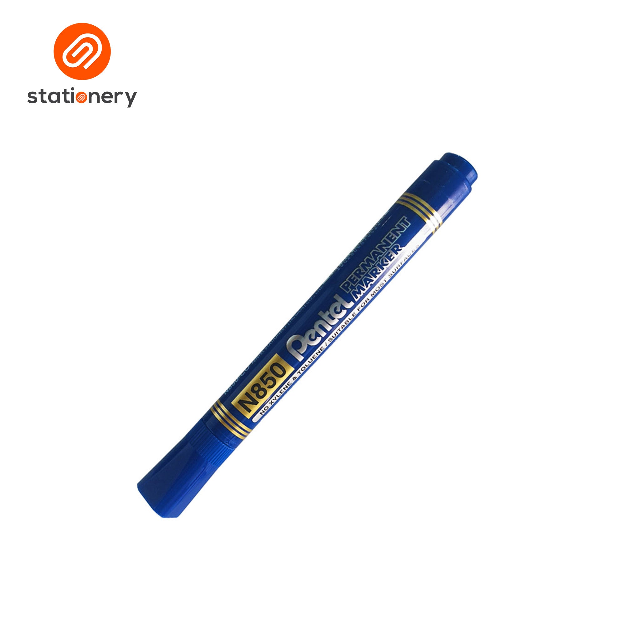 SSP-10101022:10101022c_PENTEL_PERMANENT_MARKER_BULLET_BLUE_N850.jpg