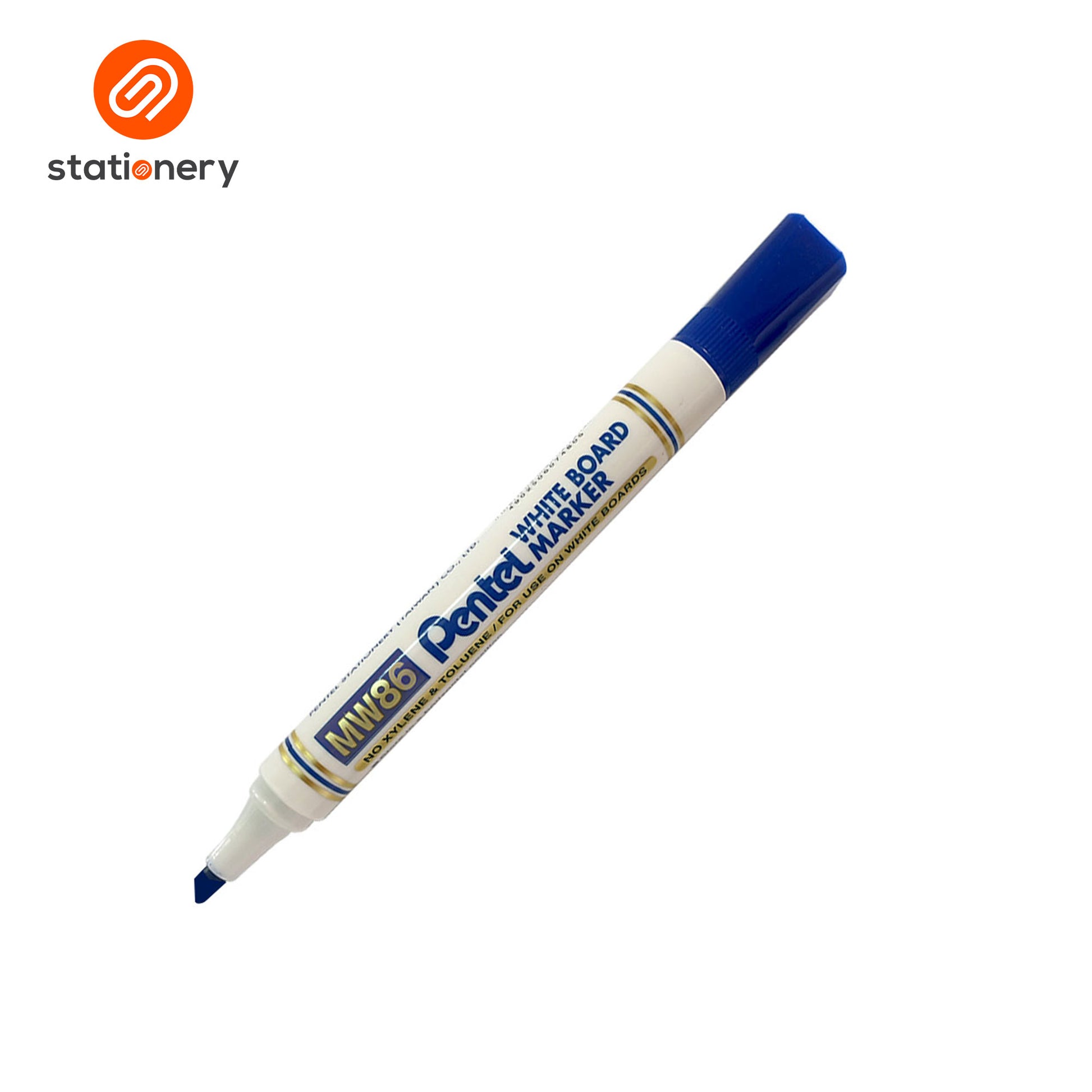 Pentel MW86 White Board Marker - Chisel Tip-2