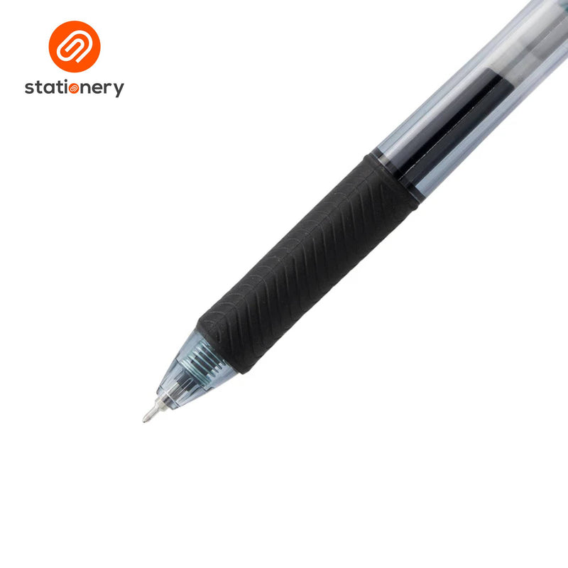Pentel EnerGel-X Retractable Gel Pen 0.5mm Black - BLN105-zoom-