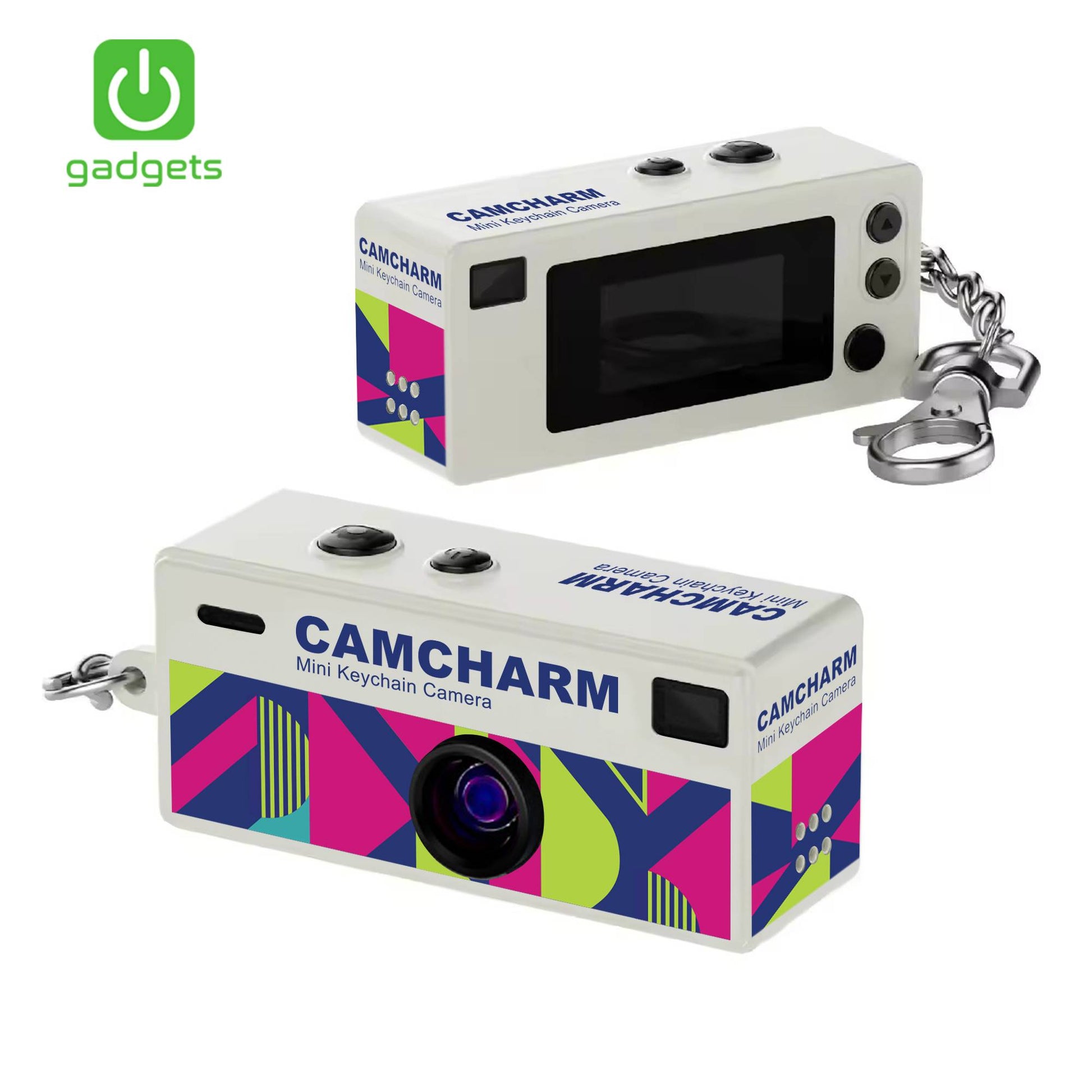 Gadgets Camcharm Mini Digital Keychain Camera - Black-4