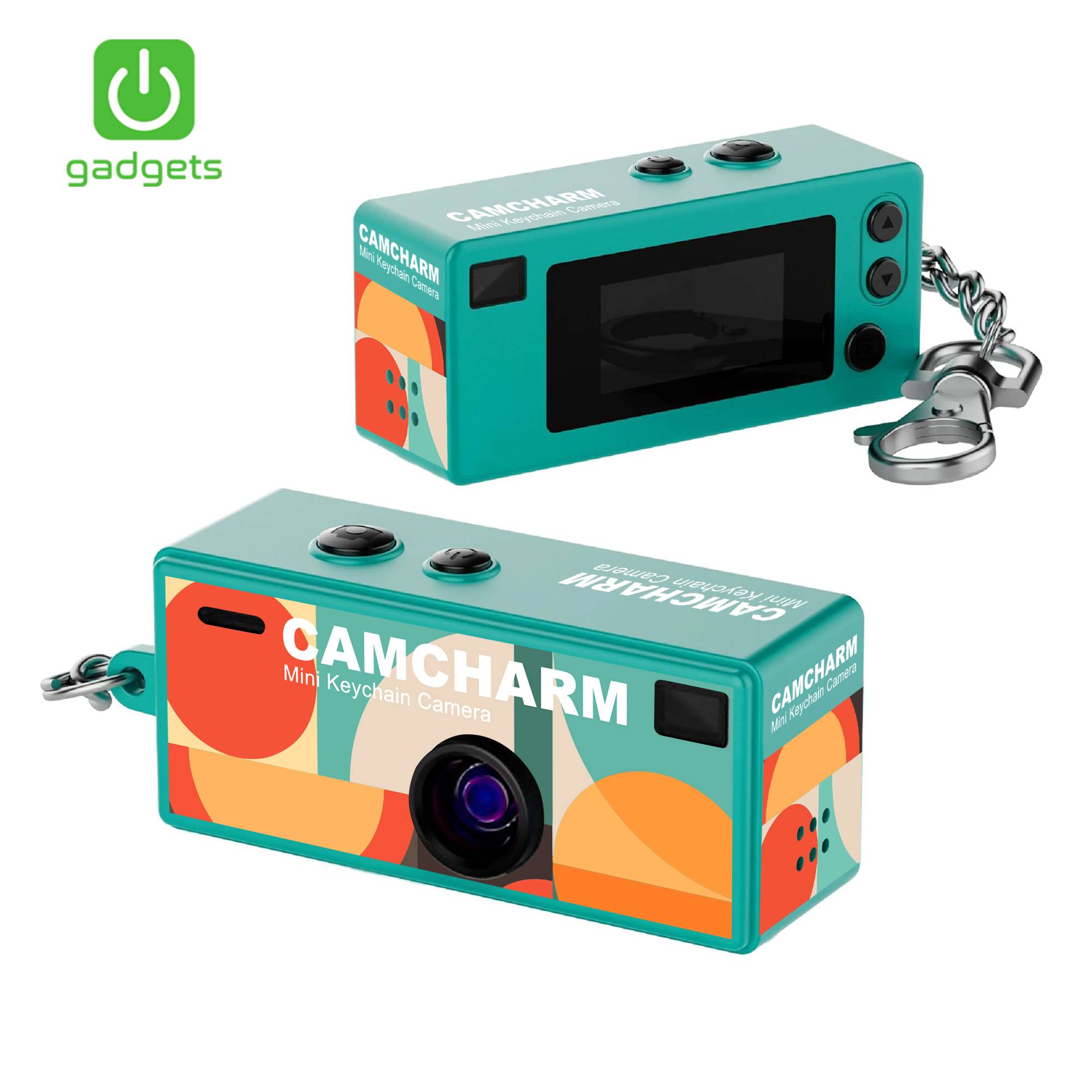 Gadgets Camcharm Mini Digital Keychain Camera - Black-zoom-6