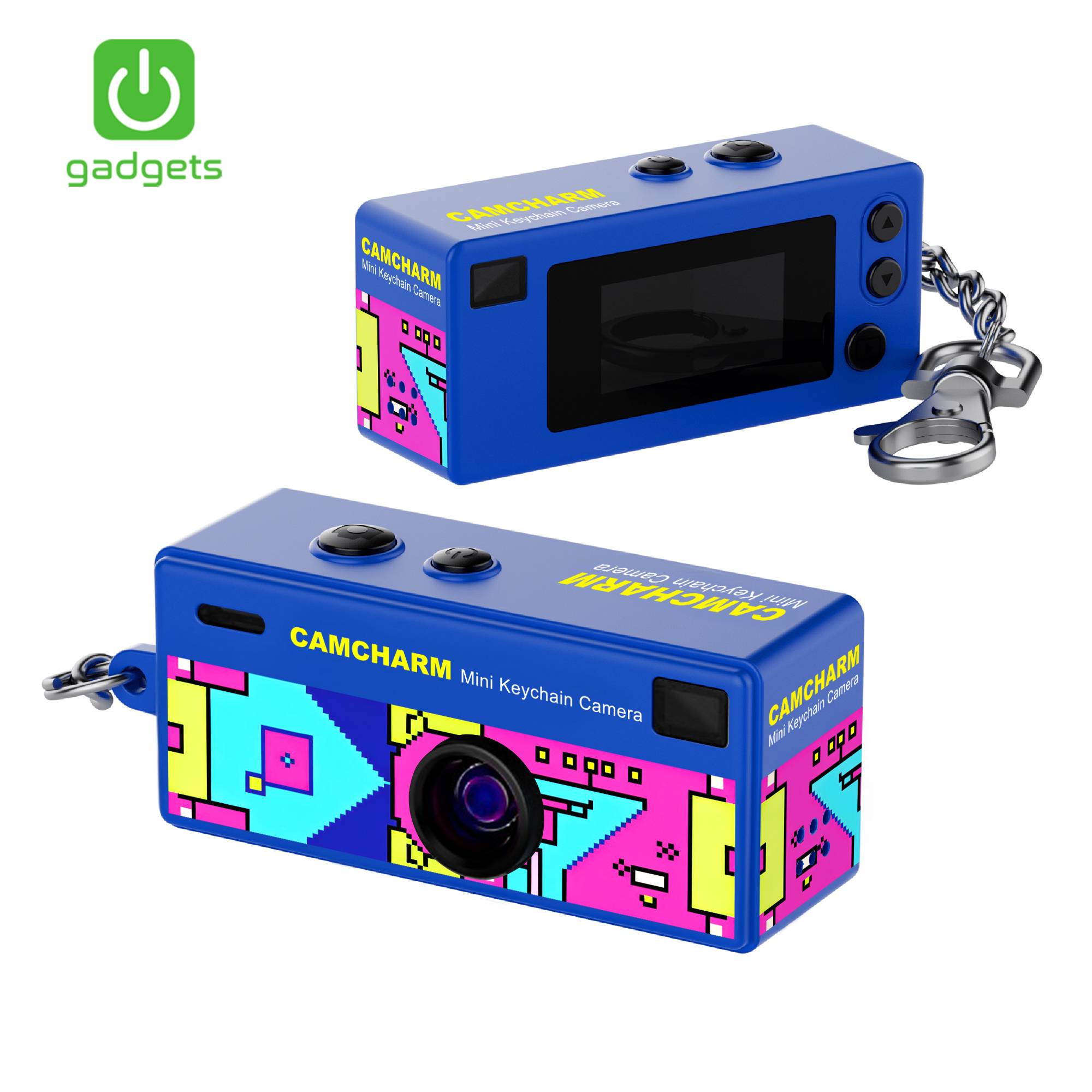 Gadgets Camcharm Mini Digital Keychain Camera - Black-zoom-7