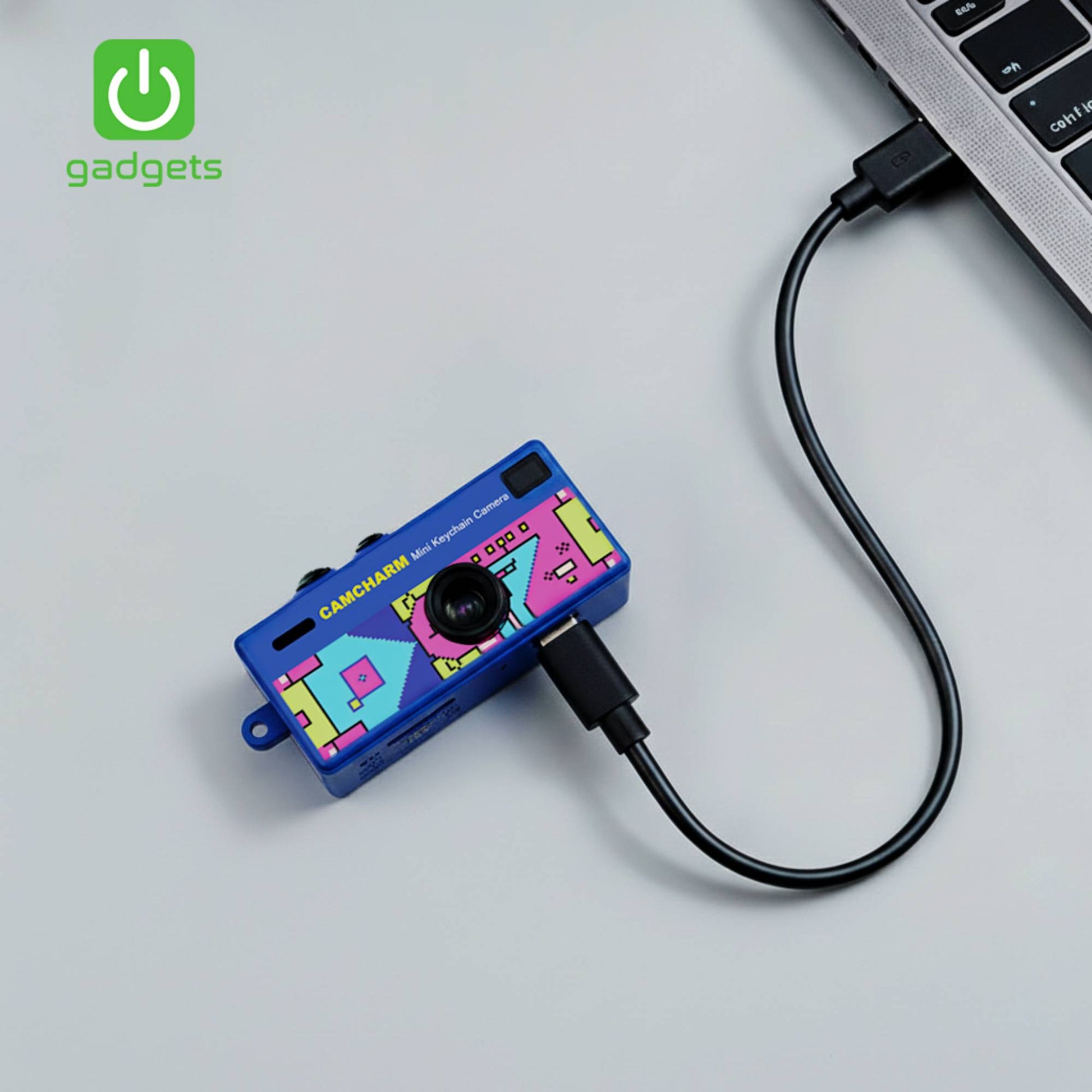 Gadgets Camcharm Mini Digital Keychain Camera - Black-11