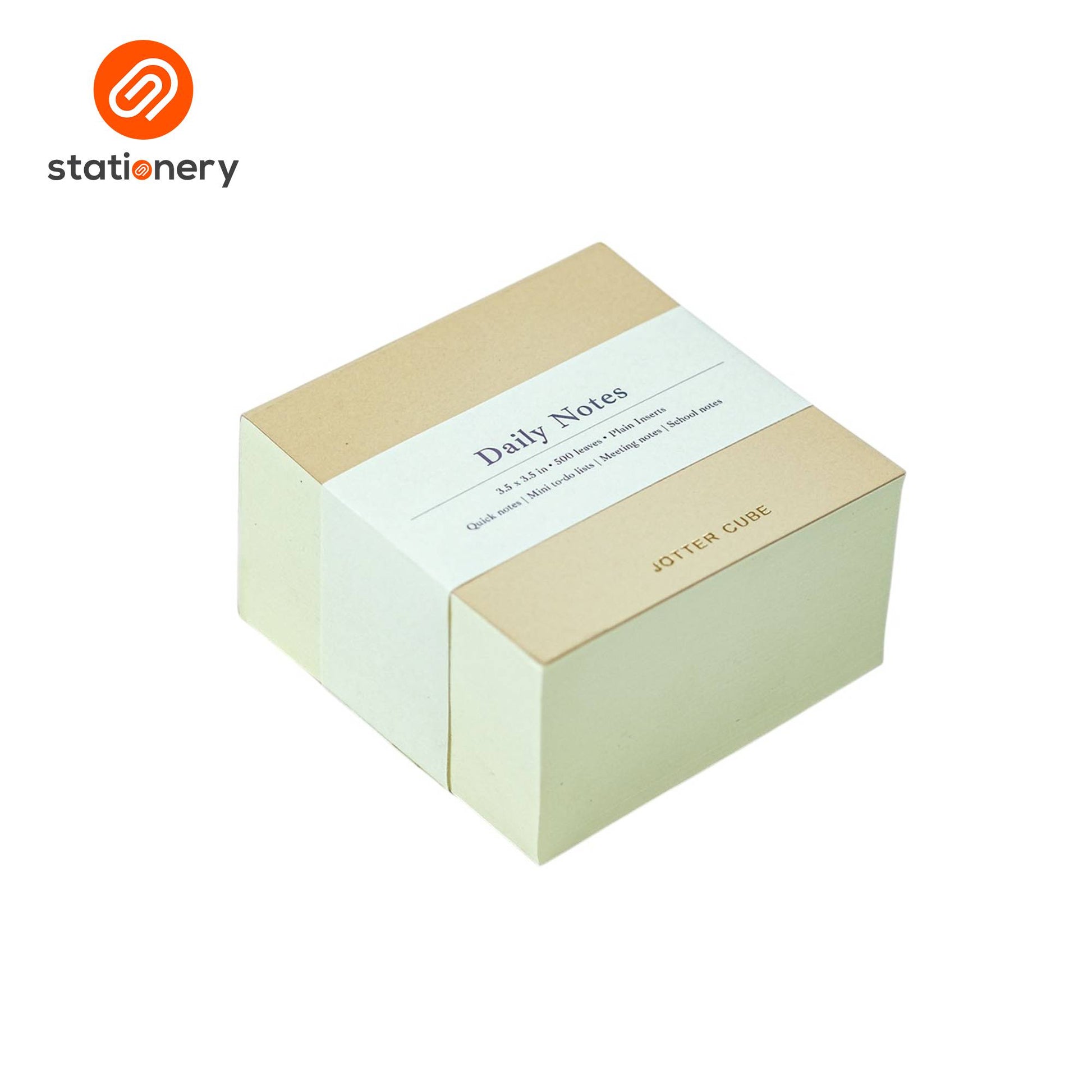 Jotter Memo Pad 500 leaves - 3.5x3.5"-5