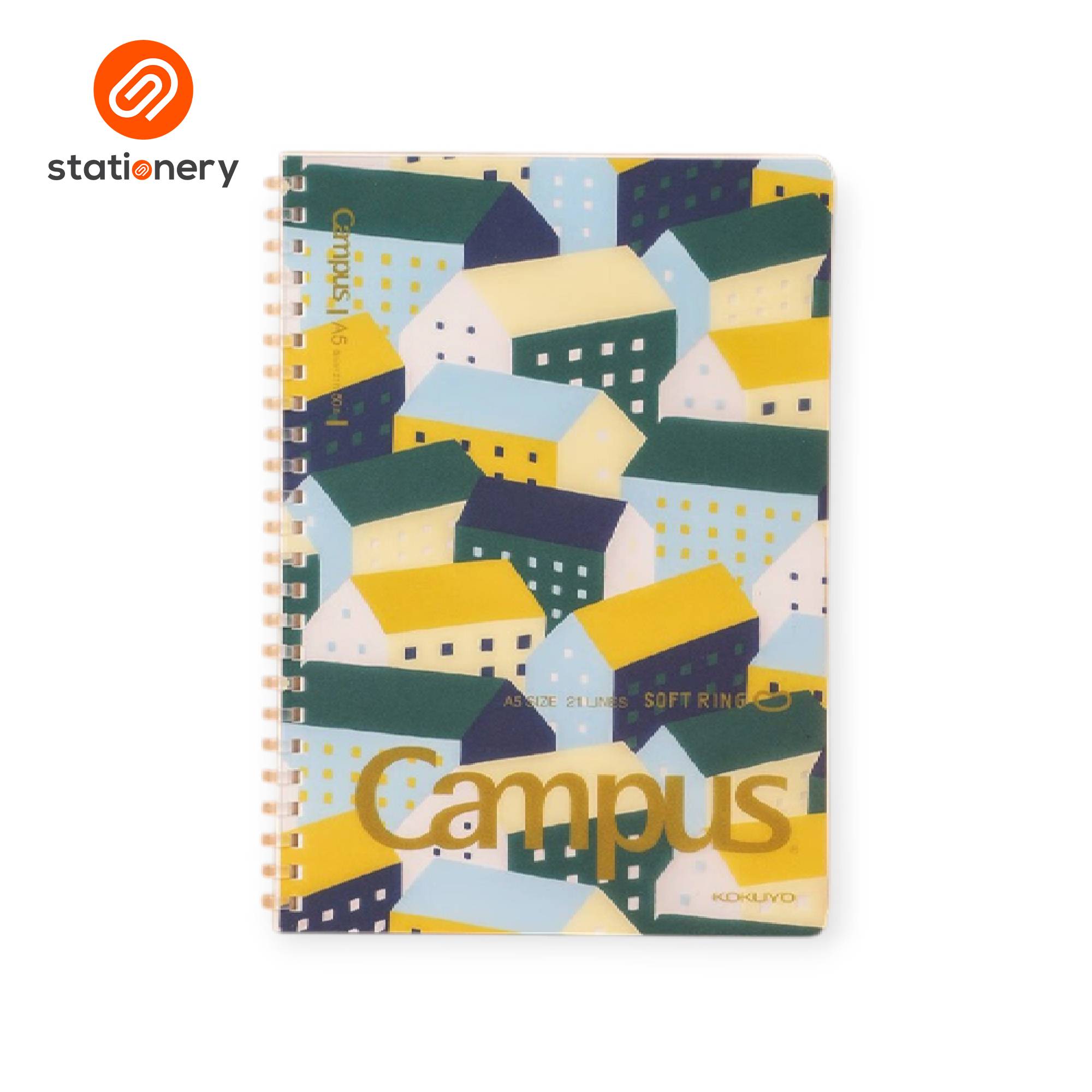 Sou Sou Kokuyo Campus Soft-Ring 40P Notebook B5-zoom-2