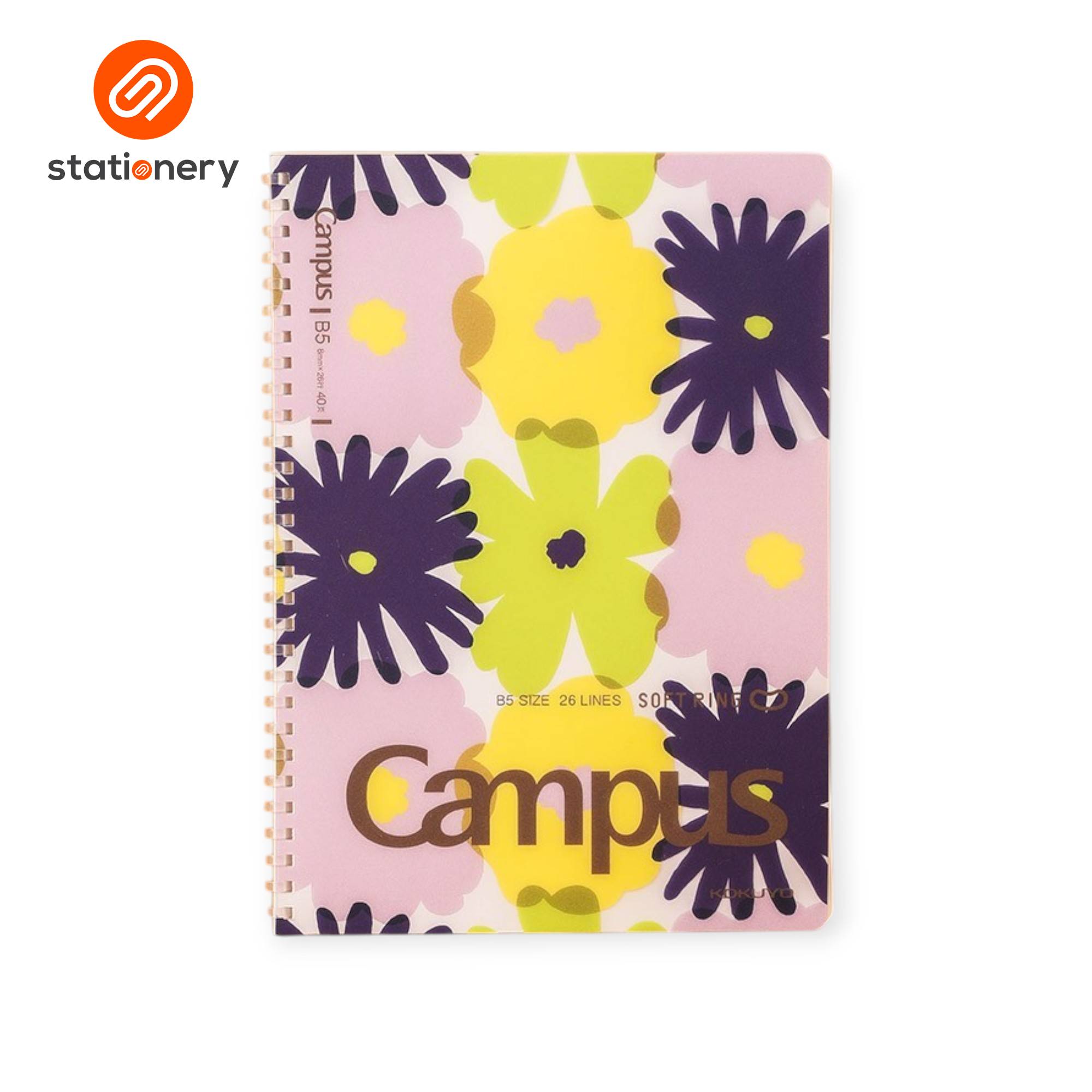 Sou Sou Kokuyo Campus Soft-Ring 40P Notebook A5-zoom-4