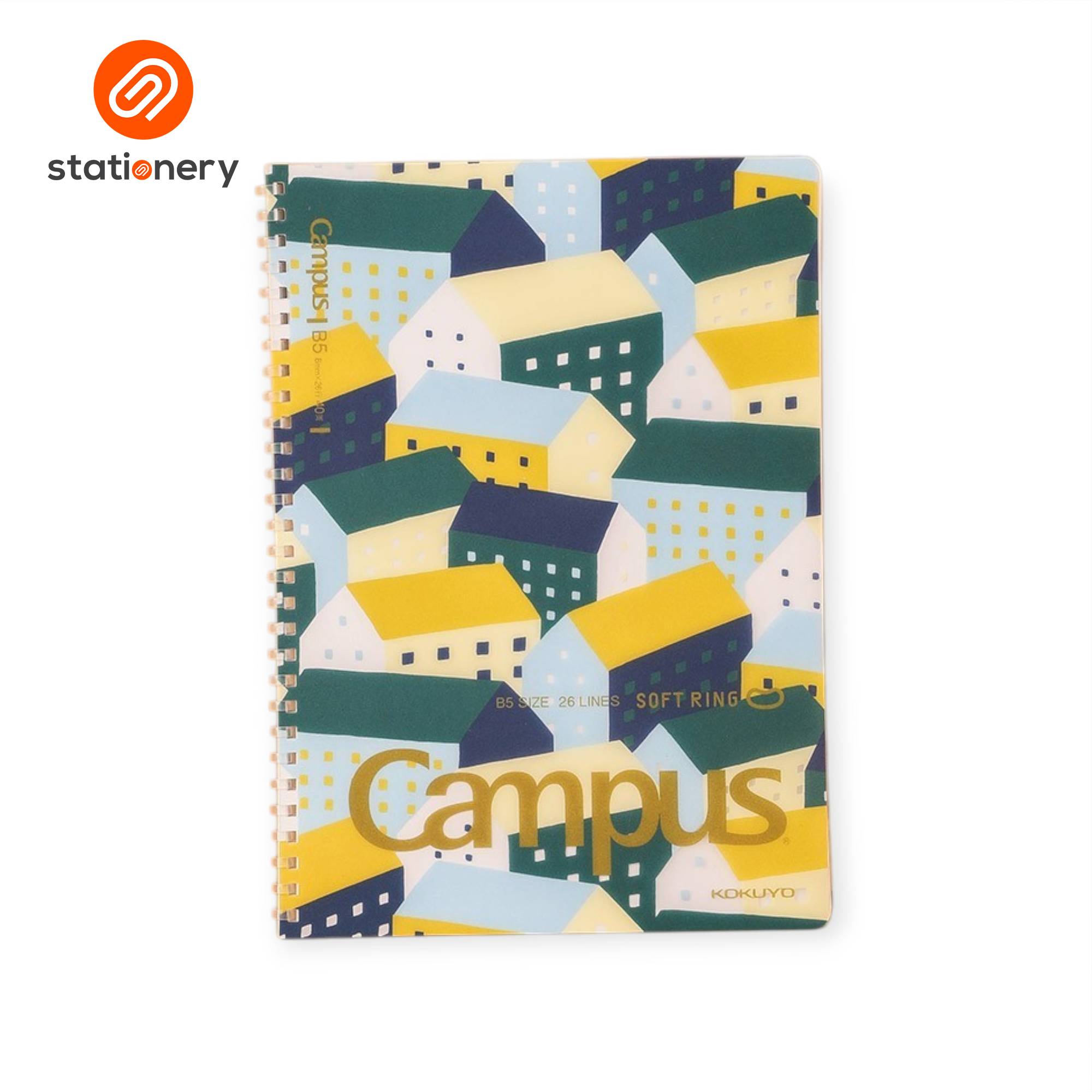 Sou Sou Kokuyo Campus Soft-Ring 40P Notebook A5-zoom-5