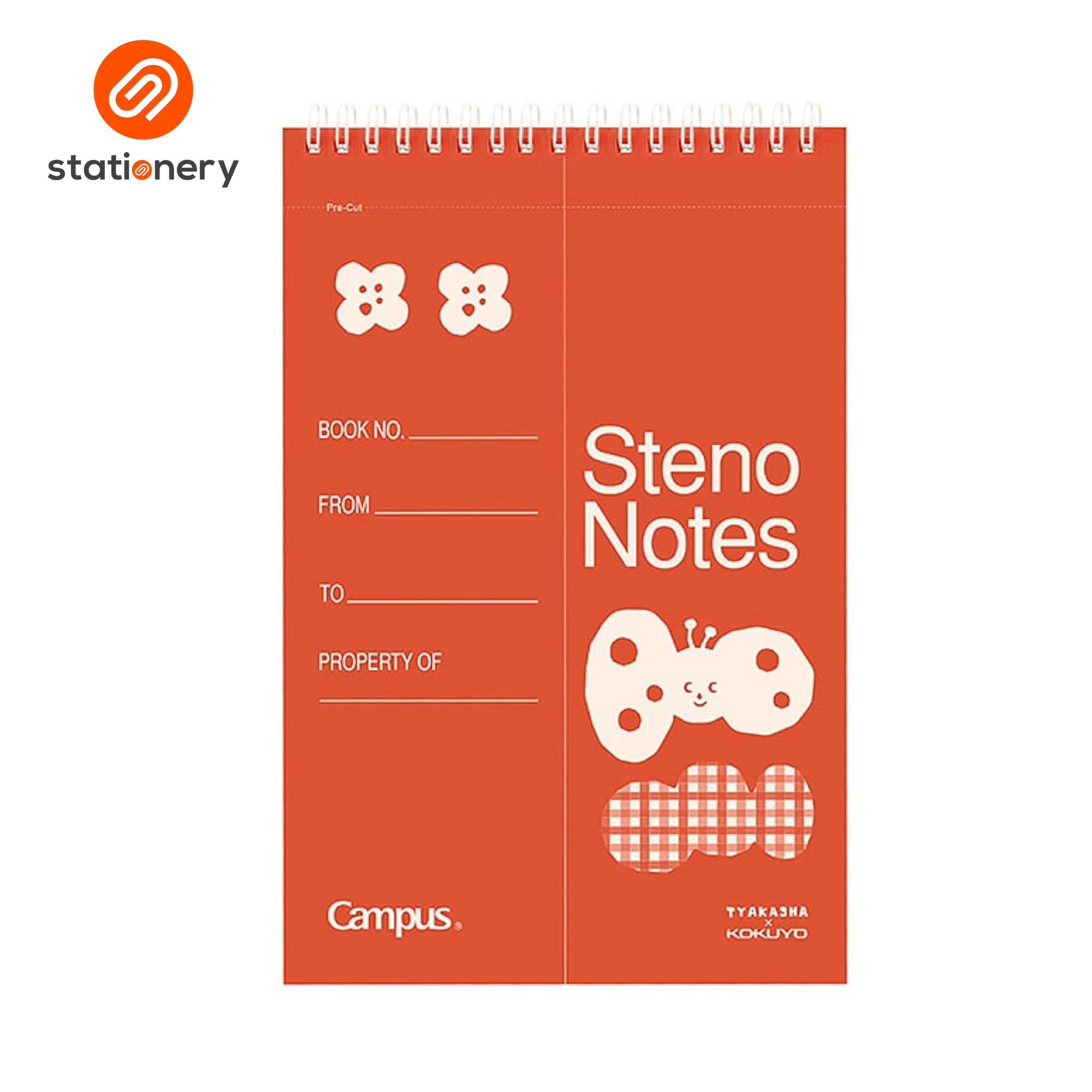SSP-10101165:10101165_TYAKASHA_CAMPUS_STENO_NOTEBOOK_RED_6X9_60P_2.jpg