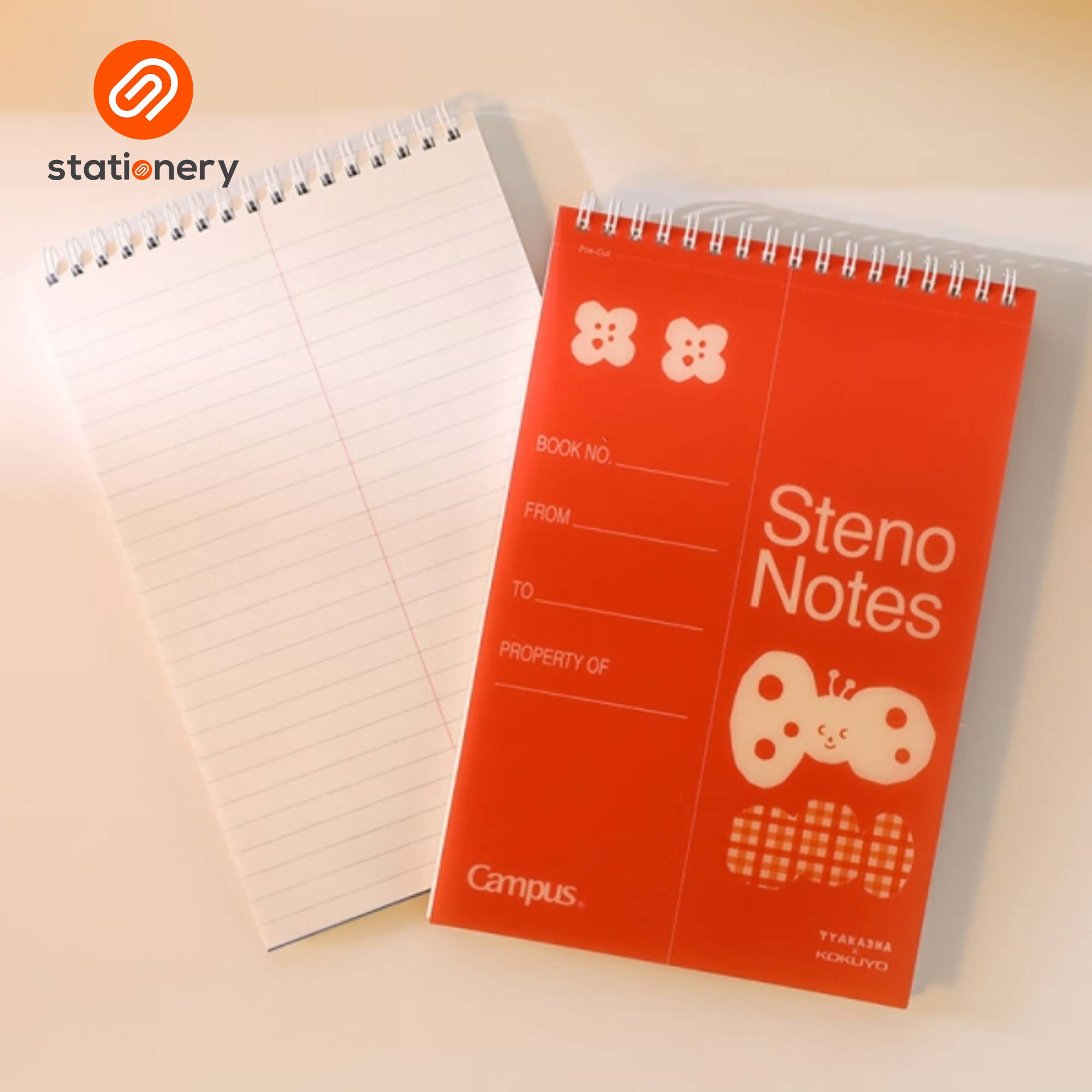 SSP-10101165:10101165_TYAKASHA_CAMPUS_STENO_NOTEBOOK_RED_6X9_60P_3.jpg
