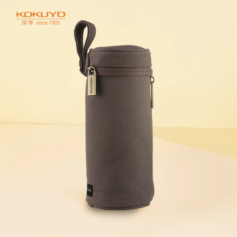 Kokuyo "A Little Special" Cylindrical Standing Pen Case-zoom-
