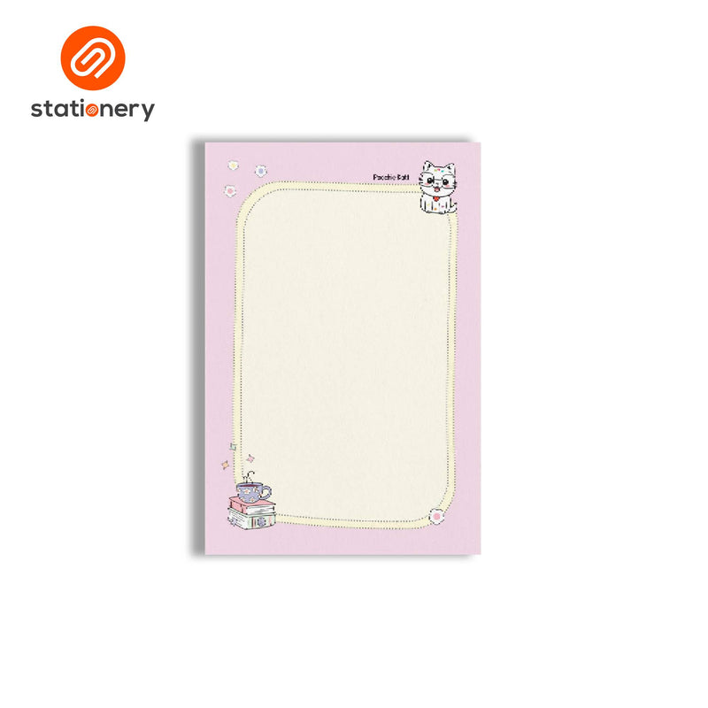 Poochie Katt Memo Pad 100lvs 2 pcs per Pack - 4x6"-zoom-