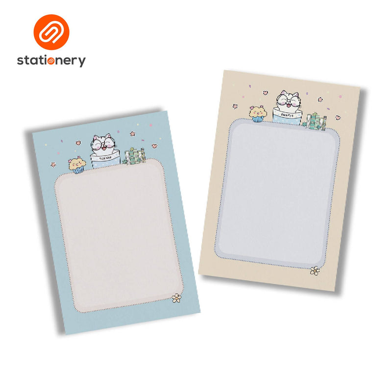 Puzzi Kett Memo Pad 100lvs 2 pcs per Pack - 4x6"-zoom-