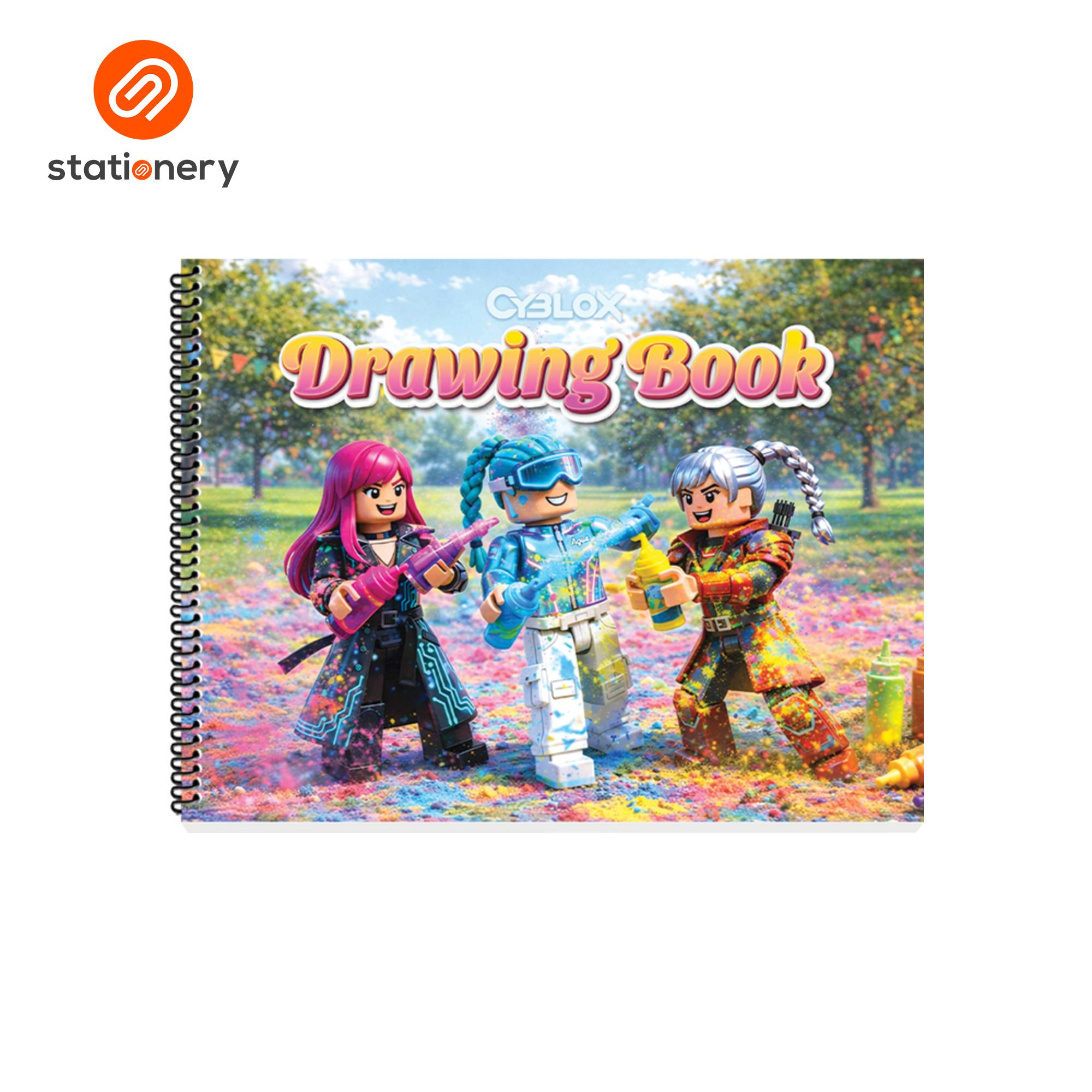 Advance Cyblox Drawing Book Pack of 3