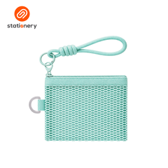 SSP-10101673:10101673_HEXAGON_MESH_FLAT_PURSE_BLUE_GREEN.png