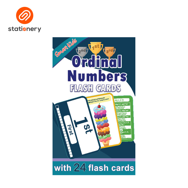 Smart Kids Flash Cards - Ordinal Numbers-zoom-