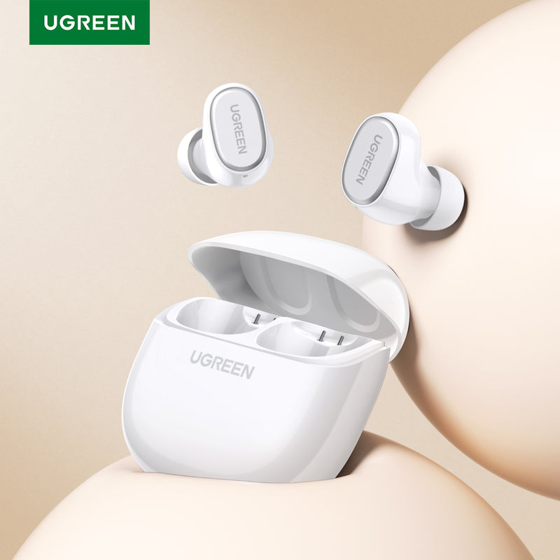 UGreen HiTune A3 Bluetooth Earbuds WS220 - White-zoom-