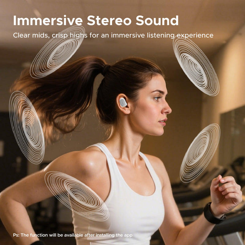UGreen HiTune A3 Bluetooth Earbuds WS220 - White-zoom-