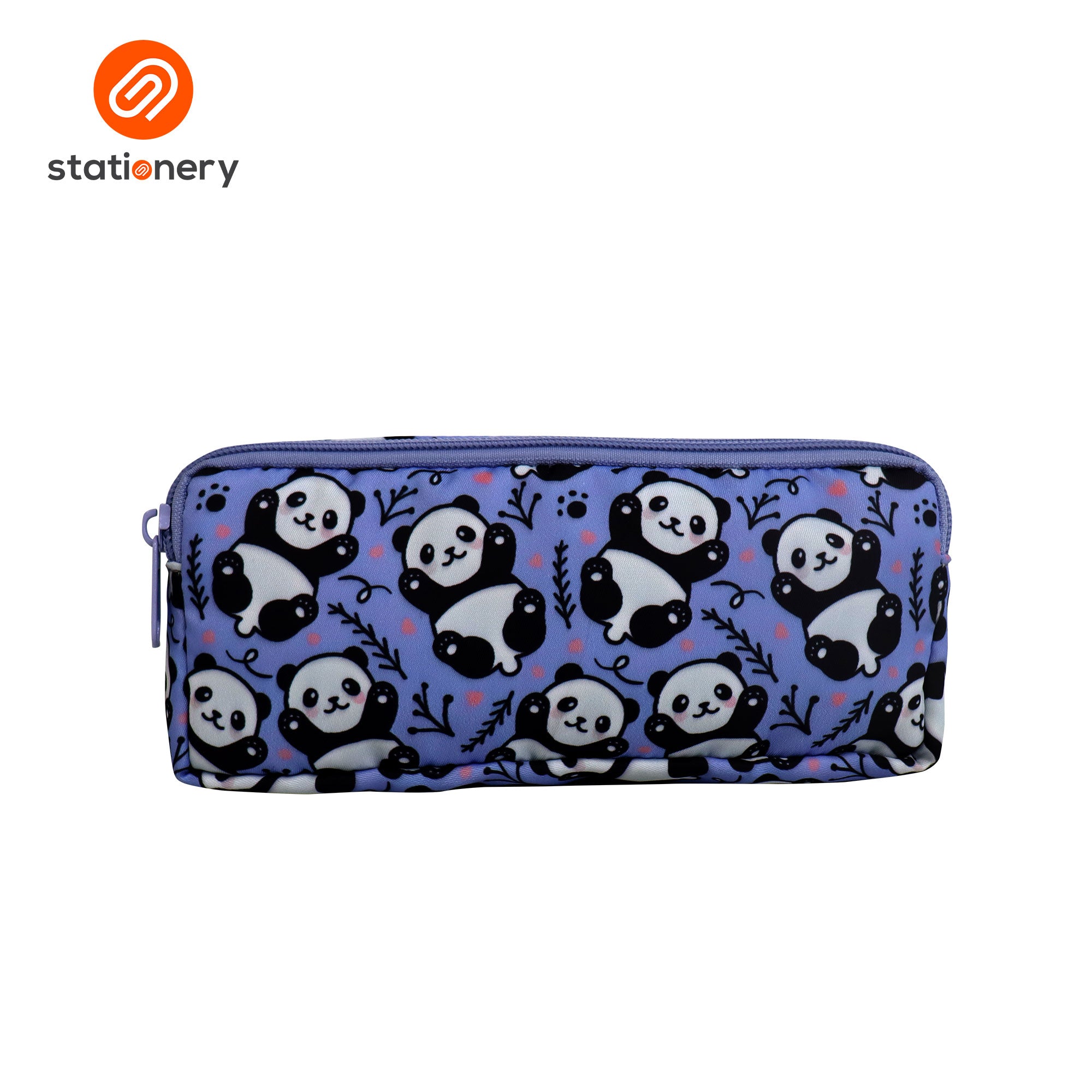 Side-by-Side Double-Zip Pencil Case-zoom-5