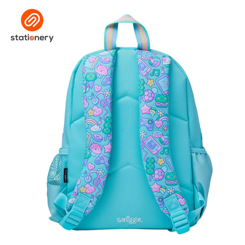 Smiggle Weekend Junior Character Backpack - Mint-zoom-