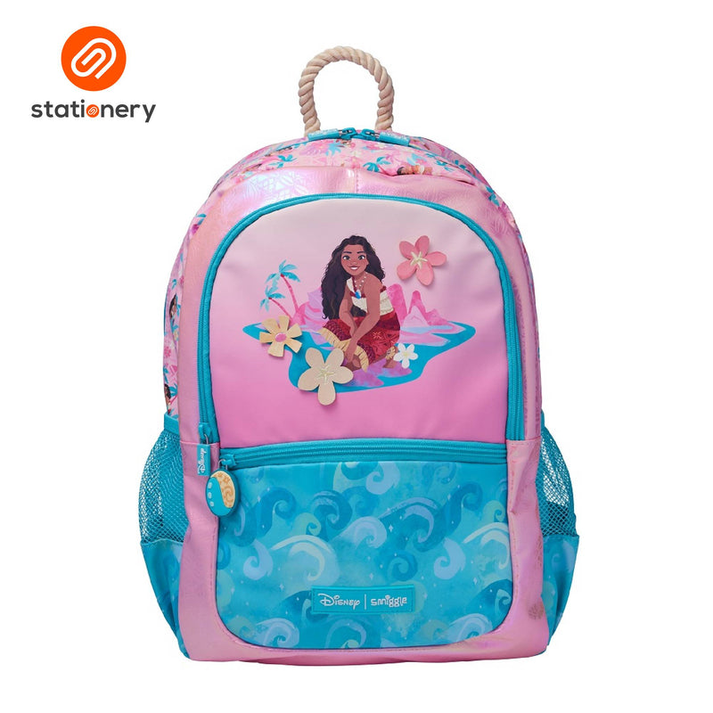 Smiggle Moana Classic Backpack - Pink-zoom-