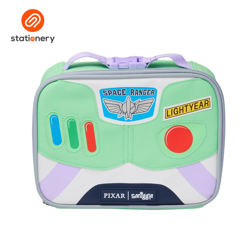 Smiggle Toy Story Oblong Attach Lunchbox - Buzz-zoom-