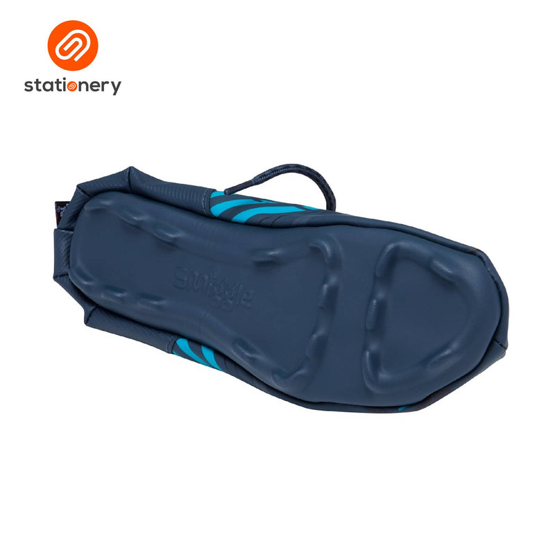 Smiggle Power Play Football Boot Pencil Case - Dark Grey-zoom-