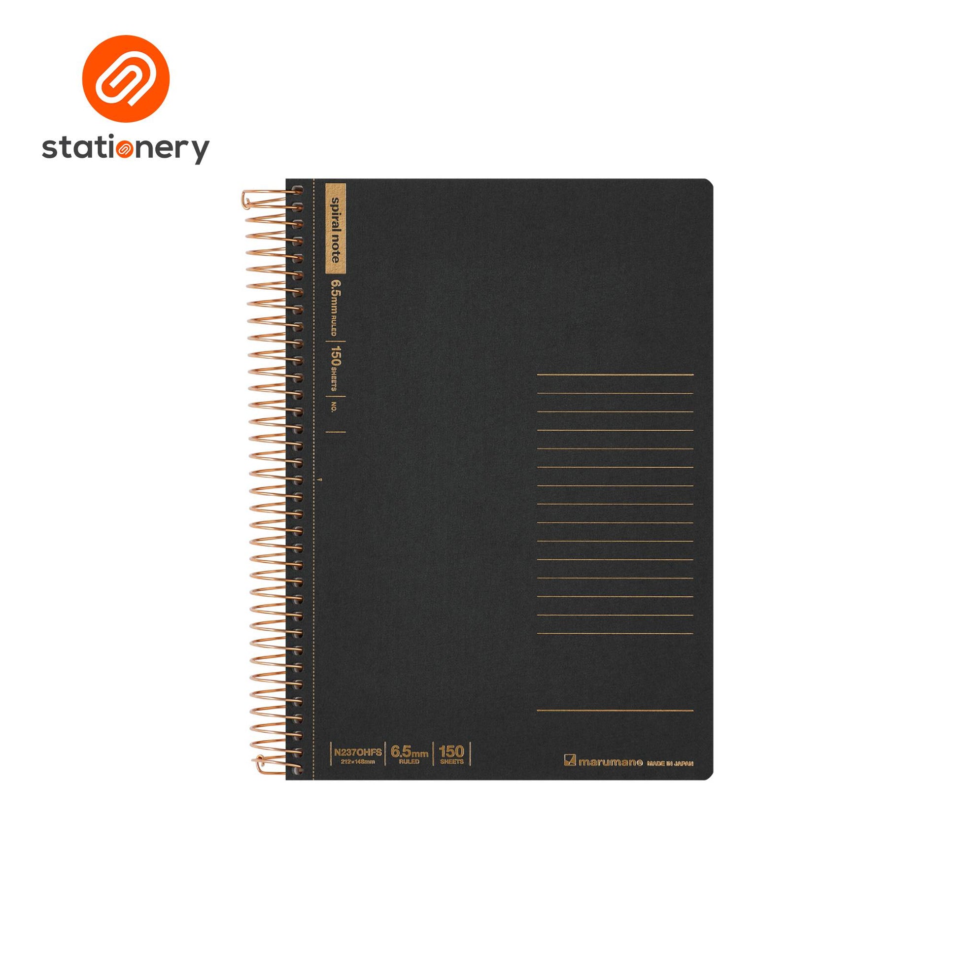 SSP-10102103:10102103_SPIRAL_NOTE_BLACK_RULED_A5_150SHTS.jpg