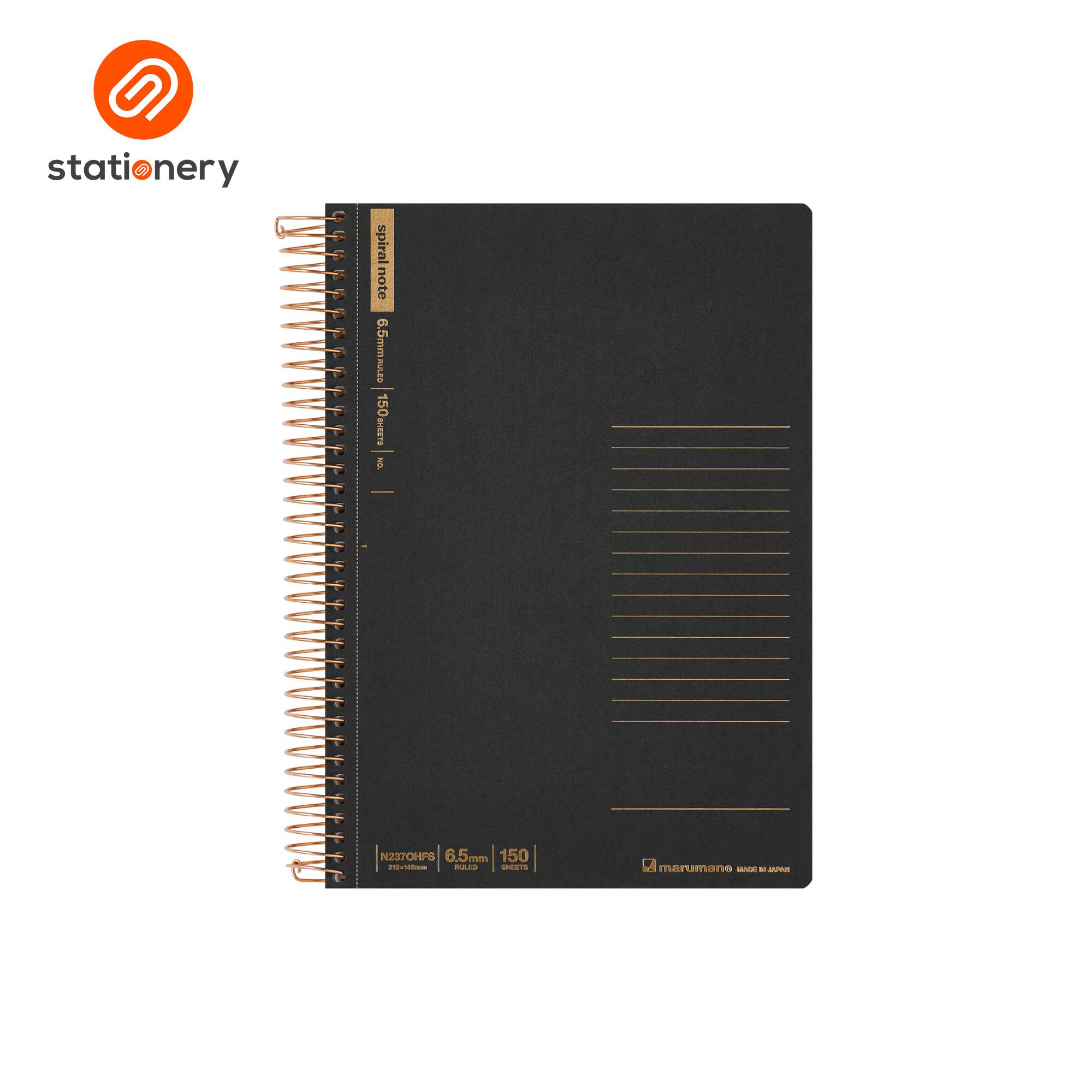 SSP-10102103:10102103_SPIRAL_NOTE_BLACK_RULED_A5_150SHTS.jpg