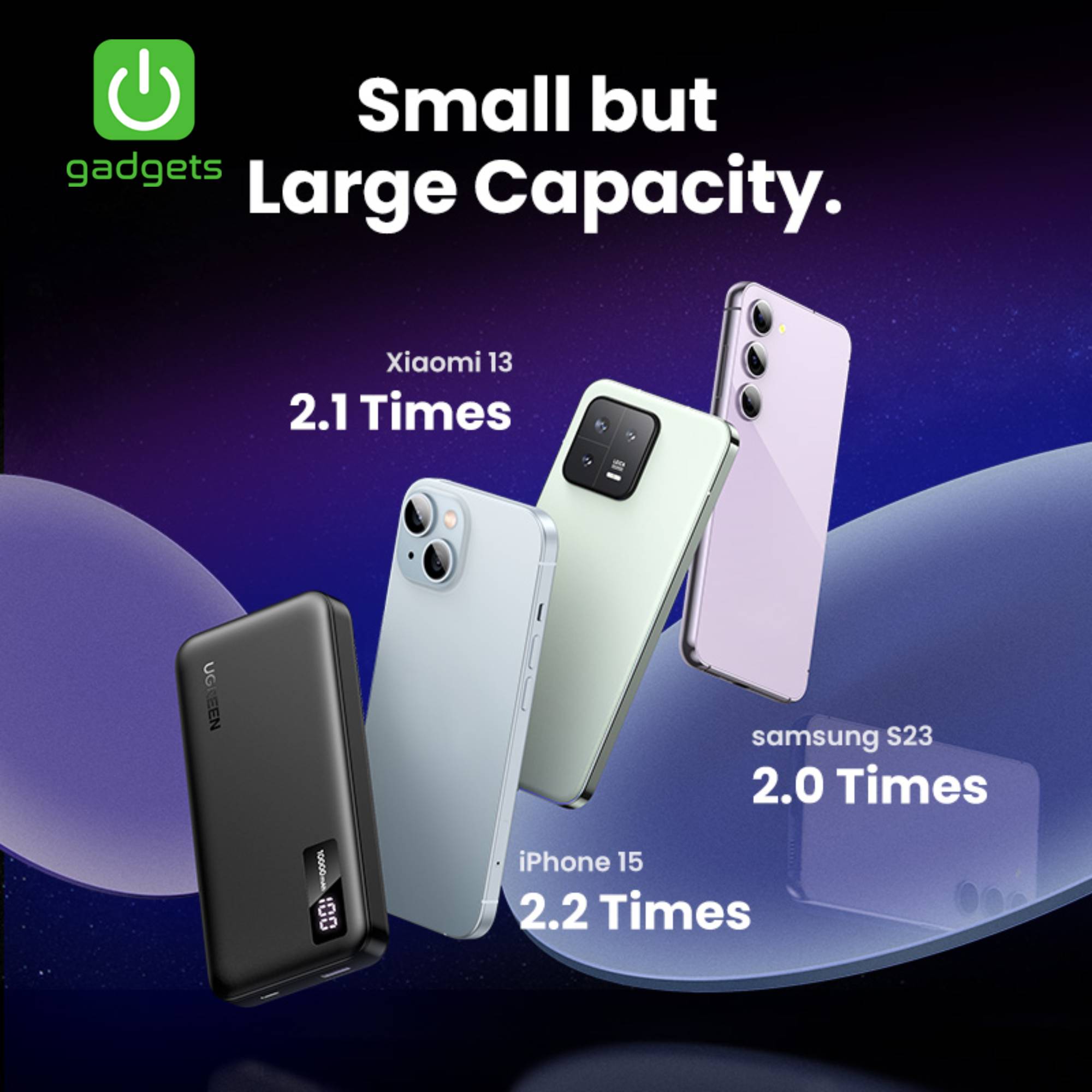 UGreen Mini Quick Charging 20W 10000mAh Power Bank-zoom-11