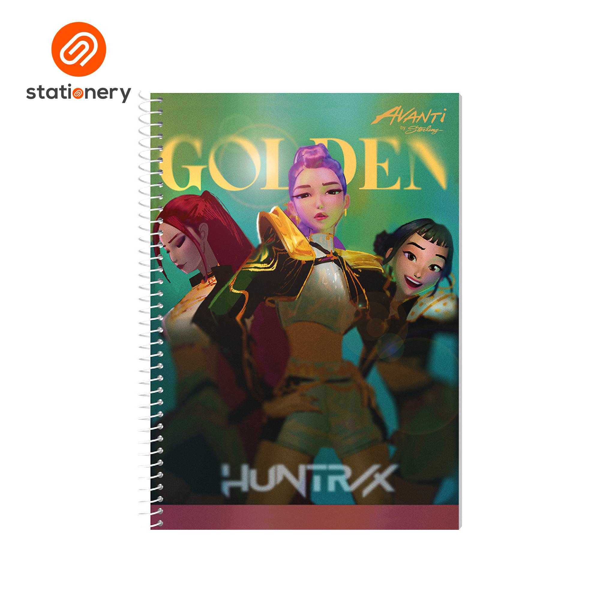 Avanti K-Pop Demon Hunters Spiral Notebook 80lvs Pack of 5-zoom-6