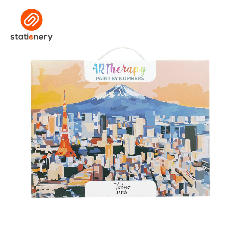 ARTherapy Paint by Numbers Kit - Framed Canvas 40x30cm-zoom-