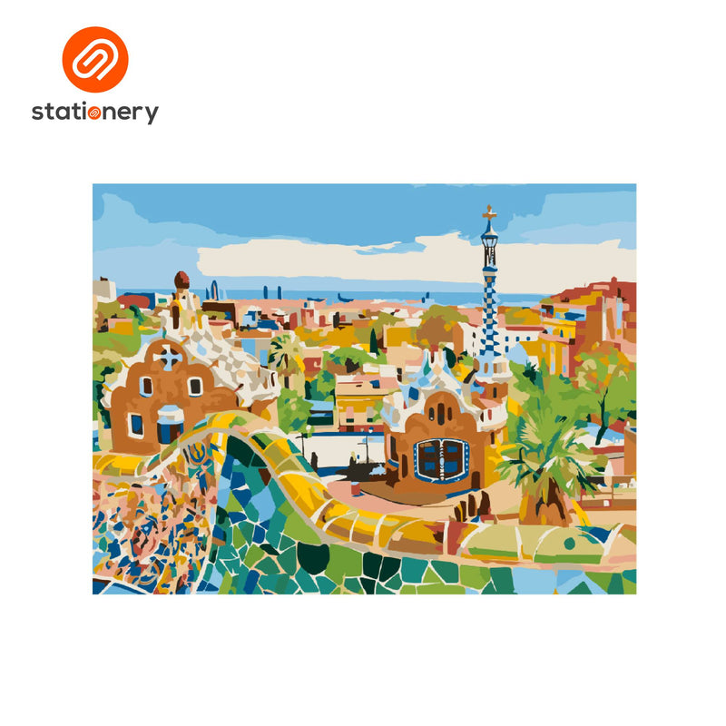 ARTherapy Paint by Numbers Kit - Framed Canvas 40x30cm-zoom-