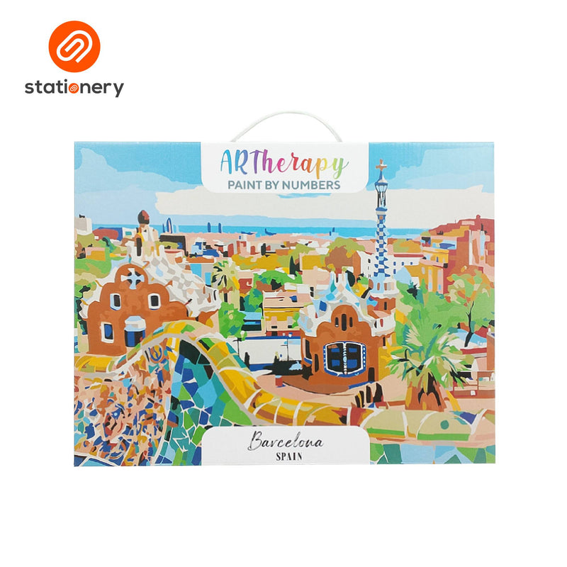 ARTherapy Paint by Numbers Kit - Framed Canvas 40x30cm-zoom-