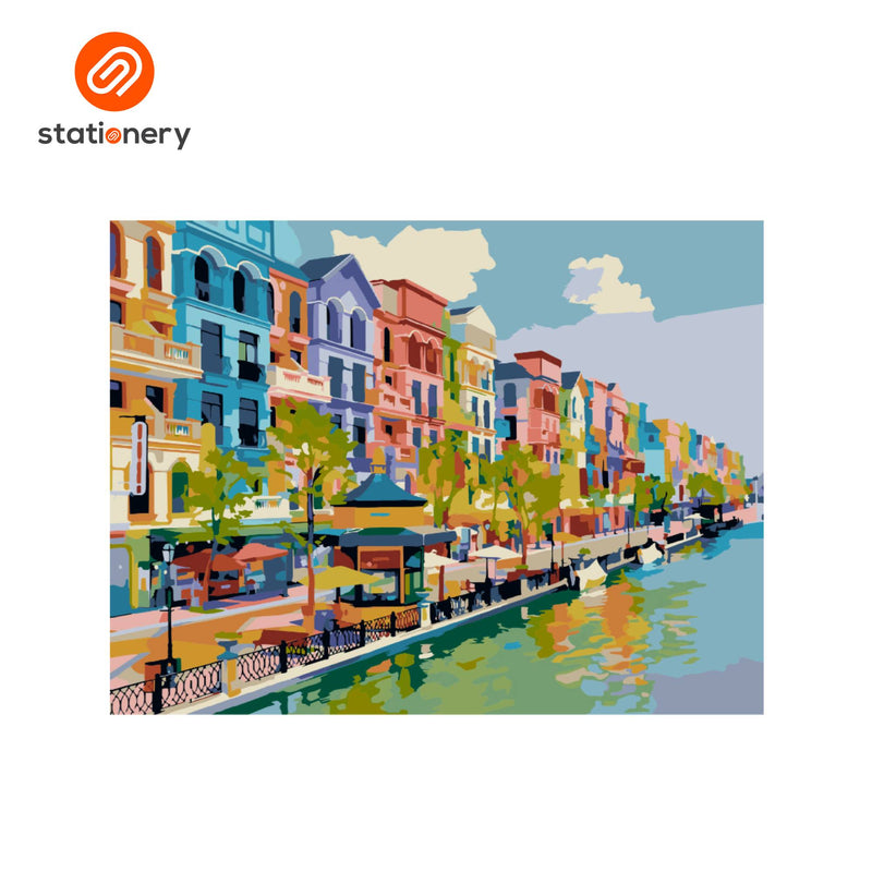 ARTherapy Paint by Numbers Kit - Framed Canvas 40x30cm-zoom-