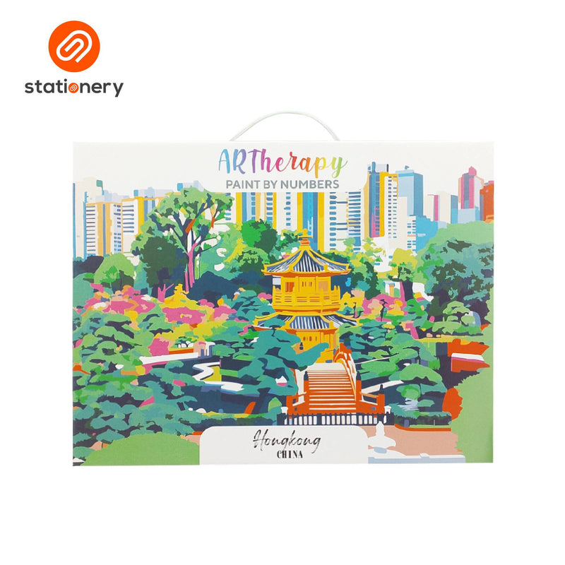 ARTherapy Paint by Numbers Kit - Framed Canvas 40x30cm-zoom-