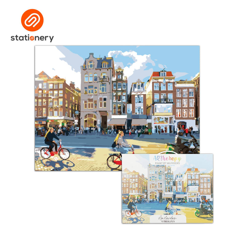 ARTherapy Paint by Numbers Kit - Framed Canvas 40x30cm-zoom-