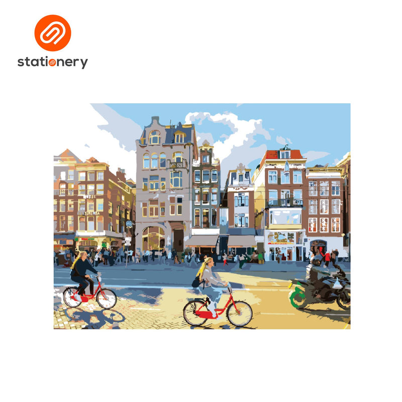 ARTherapy Paint by Numbers Kit - Framed Canvas 40x30cm-zoom-
