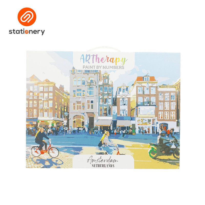 ARTherapy Paint by Numbers Kit - Framed Canvas 40x30cm-zoom-