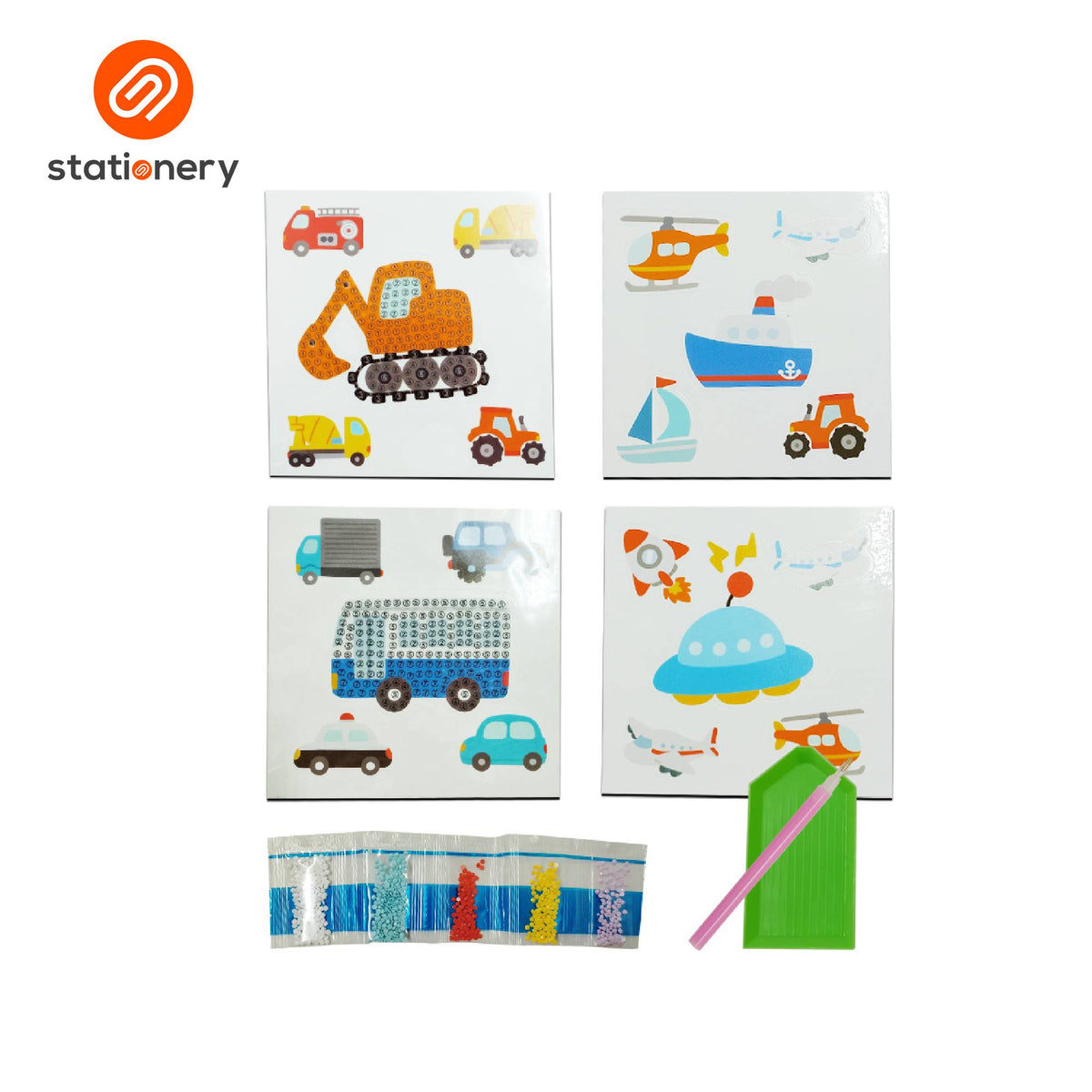 SSP-10102404:10102404b_ARTHERAPY_KIDS_DIAMOND_ART_STICKERS_-_VEHICLES.jpg