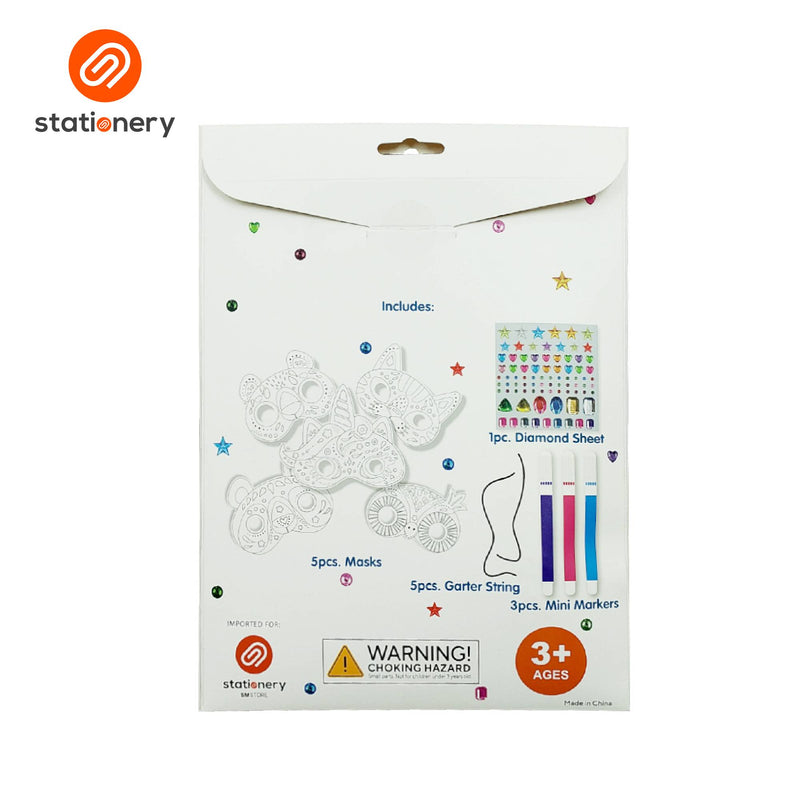 Shine & Color DIY Animal Mask Craft Kit-zoom-