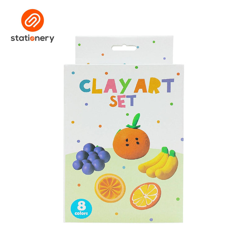 Clay Art Set with Molds and Sculpting (8 Colors)-zoom-
