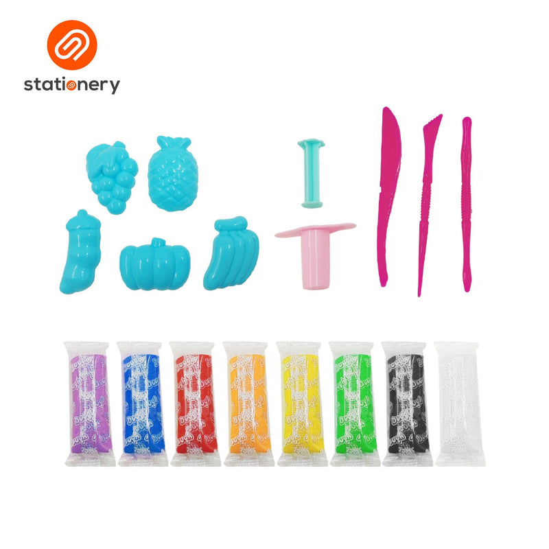 Clay Art Set with Molds and Sculpting (8 Colors)-zoom-