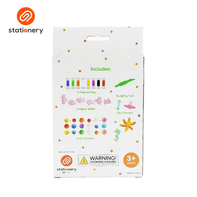 Clay Art Set with Molds and Sculpting (8 Colors)-zoom-