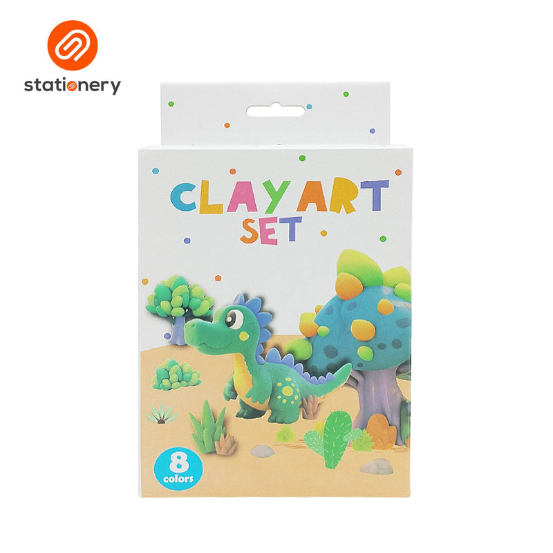 Clay Art Set with Molds and Sculpting (8 Colors)-zoom-