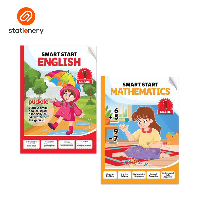 Smart Start English and Mathematics Workbook Set (Kindergarten to Grade 3)-zoom-
